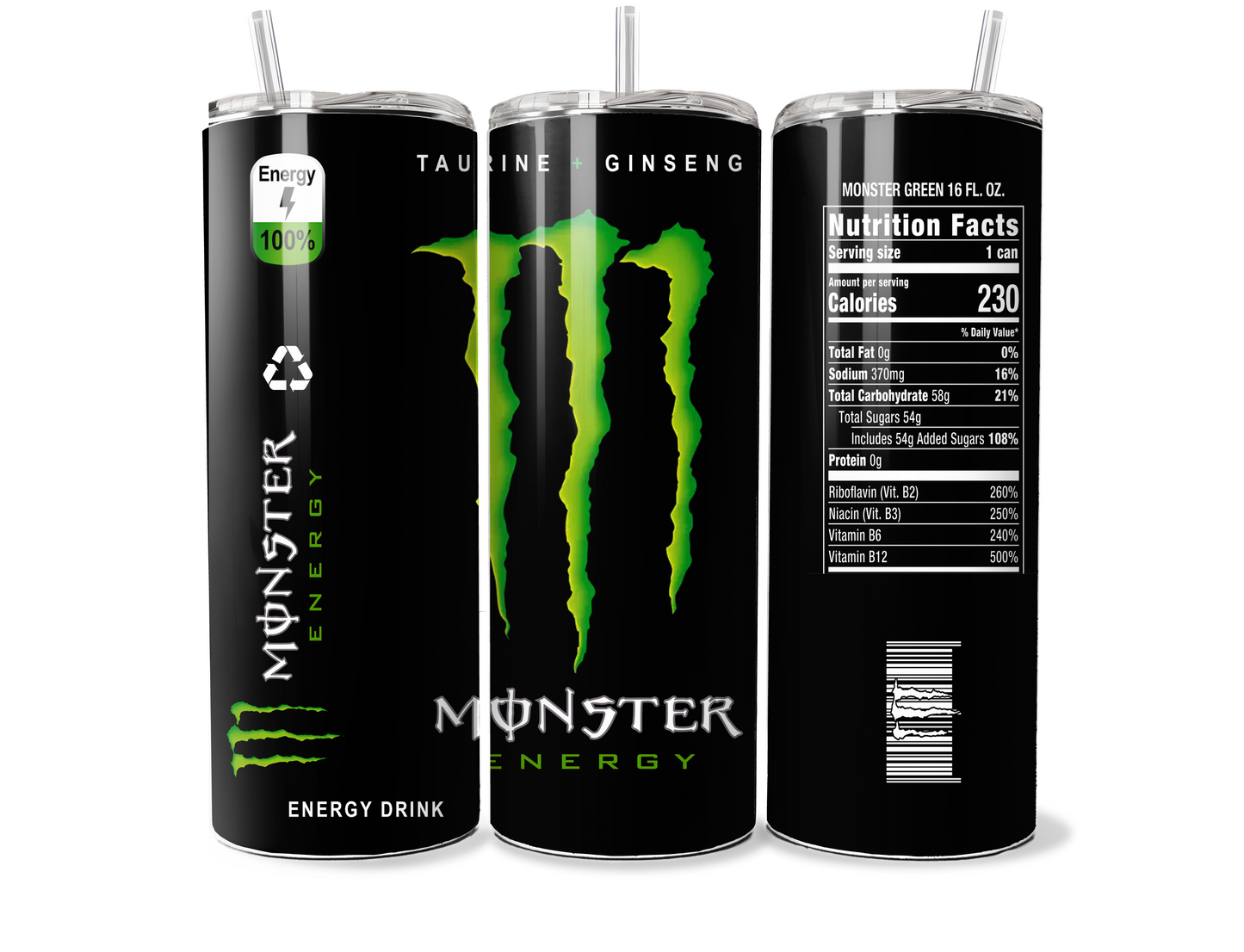 Monster tumbler