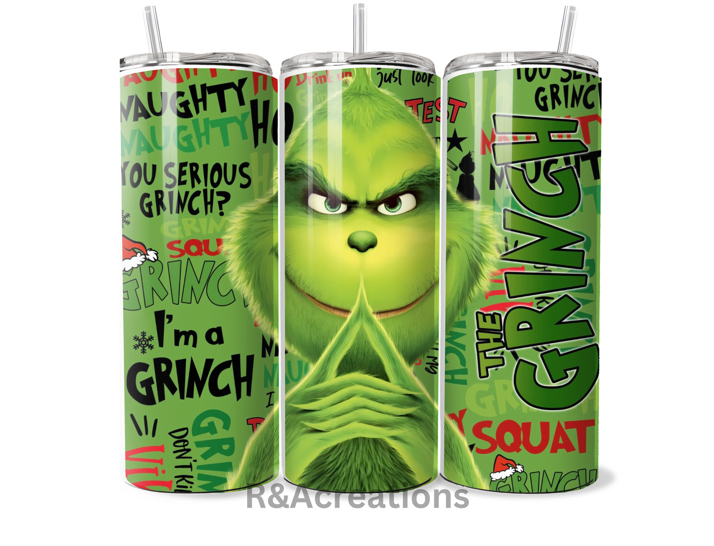 Grinch tumbler
