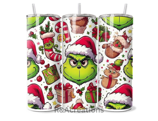 The grinch tumbler